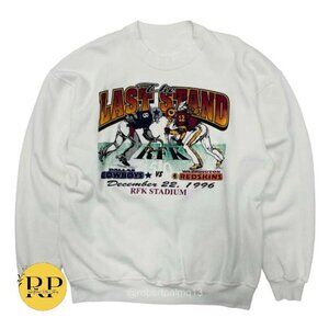 1996 Washington Redskins the Last Stand Dallas Cowboys sweatshirt shirt collecti